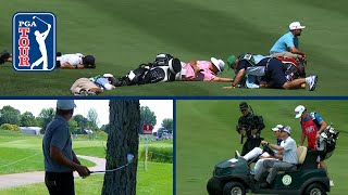 Craziest moments from 2023 on the PGA TOUR [upl. by Mildred545]