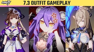 Honkai v73  New Outfit Showcase  Sirin Sushang Aponia [upl. by Aridan552]