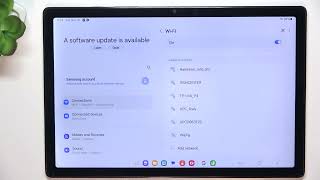 How to Connect SAMSUNG Galaxy Tab A8 105 2021 Tablet to a WiFi Network [upl. by Nagem]