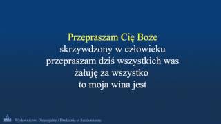 Przepraszam Cię Boże  karaoke [upl. by Ikairik148]