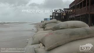 091318 North TopSail Beach NC  Storm Surge [upl. by Einahteb177]