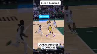 ADs clean block boytapangvlogs nba basketballseason basketball nbaseason lakers [upl. by Eimerej]