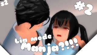 Lia mode manja💋Kay and Lia S2 Part2Drama sakura school simulator [upl. by Obie]