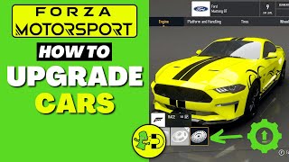 Forza Motorsport How to Upgrade Cars [upl. by Haroun]