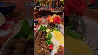 Persian food at its best  kebab koobideh 🇮🇷 [upl. by Onilatac]