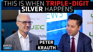 300 silver is coming If silver hits this floor start buying  Peter Krauth [upl. by Arriec]