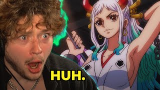 YAMATOS FACE REVEAL REACTION one piece reaction [upl. by Hedvige]