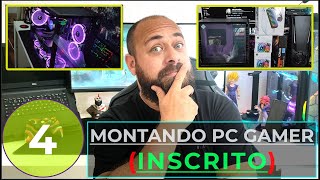 MONTANDO PC GAMER NO GABINIETE MANCER CV300 [upl. by Resee]