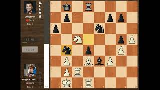 Magnus Carlsen vs Ding Liren  GRENKE Chess Classic and Open 2024 Round 03  Mar 27 2024 [upl. by Lustick19]