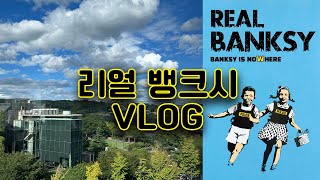 Banksy Exhibition 얼굴 없는 예술가 뱅크시 전시 VLOG [upl. by Lerrej]