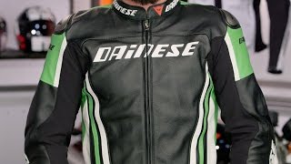 Dainese Replica 2015 Leather Jacket Review at RevZillacom [upl. by Ecydnac]