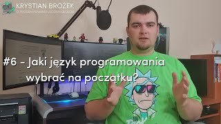 Jaki język programowania na początek vlog 6 [upl. by Jordan762]