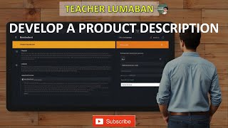 Develop a Product Description [upl. by Eilegna]