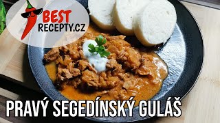 SEGEDÍNSKÝ GULÁŠ🌶JAK PŘIPRAVIT NEJLEPŠÍ SEGEDÍNSKÝ GULÁŠ SE SMETANOU🔝 [upl. by Angy250]