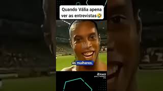 Ronaldinho gaúcho aí sim Vália apena ver as entrevistas [upl. by Aikyt]