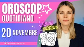 Oroscopo 20 Novembre [upl. by Fasa]