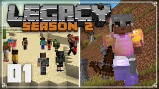 Legacy SMP 2  A Brand New World  Minecraft 116 Survival Multiplayer [upl. by Eon]