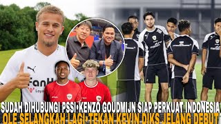 NAH INI BARU MANTAP KENZO GOUDMIJN SEGERA RESMI DINATURALISASI•TIMNAS SIAP 100 HADAPI JEPANG [upl. by Morry]