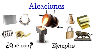 💥 ¿Qué son las Aleaciones ⚙️ Características y Ejemplos Fácil y Rápido  QUÍMICA [upl. by Carleton531]