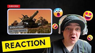 REACTING TO  Evolution of the Tanks  Mitsi Studio [upl. by Epotimet]