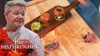 Chef Fails Dinner Service Practice as Raw Sliders Infuriates Chef Ramsay  Hells Kitchen [upl. by Naresh]