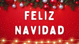 Feliz Navidad with Lyrics  Christmas Carol amp Christmas Songs Lyrics [upl. by Akeimahs]