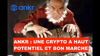 🚨 ANKR 🎁 UNE CRYPTO A TRES FORT POTENTIEL 🔥 SOUS COTEE A ACCUMULER PATTERN GRAPHIQUE BULLISH 🚀 [upl. by Evelunn]