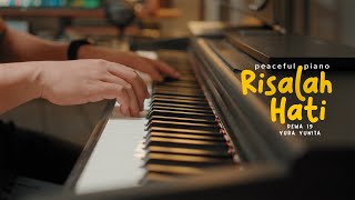 Risalah Hati  Dewa 19 Yura Yunita Peaceful Piano [upl. by Docilla]