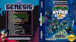 Teenage Mutant Ninja Turtles  The Hyperstone Heist  Full Sega Genesis OST [upl. by Hayikaz846]