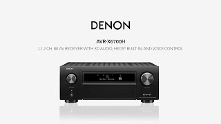 Denon — Introducing the AVRX6700H AV Receiver [upl. by Gretna]