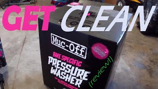 MucOff Pressure Washer review amp tutorial  Random Garage [upl. by Aneehsyt379]