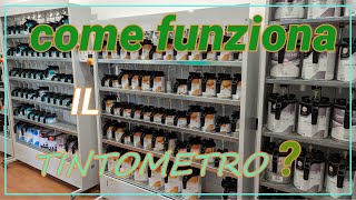 come funziona il tintomentro e lo spettrofotometro [upl. by Buseck]