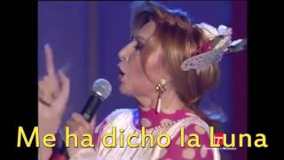 ROCIO JURADO Y CHAYANNE ME HA DICHO LA LUNA [upl. by Assirim]