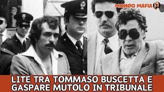 SCONTRO TRA GASPARE MUTOLO E TOMMASO BUSCETTA IN TRIBUNALE Scoperte verità sconvolgenti [upl. by Seaden]