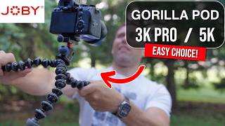 Joby GorillaPod 3K Pro vs 5K  Which Should You Buy [upl. by Rex]