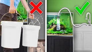 10 Ways To Make Keeping Aquariums Easy [upl. by Kaazi561]