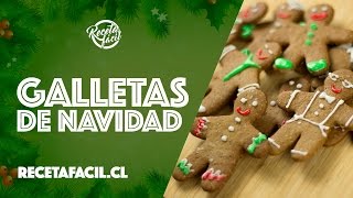 Receta Fácil de Galletas de Navidad  Jengibre  Canela [upl. by Liauqram899]