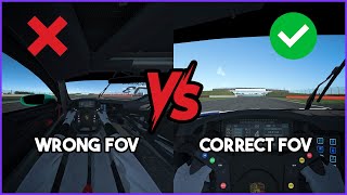 How to PROPERLY adjust your FOV in iRacing  Tutorial 2024 [upl. by Pruchno181]