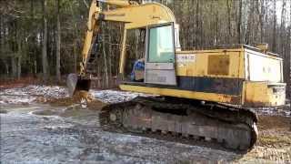 Cat 215 Excavator [upl. by Myrlene157]