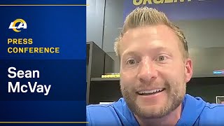 Sean McVay On How He Spent His Holiday Break Approach To New York Giants Given Playoff Implications [upl. by Mackler599]