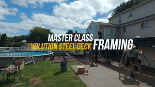 We Hosted 50 Contractors To Teach STEEL Deck Framing [upl. by Melda]