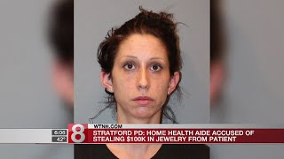 Ansonia home health aide arrested for allegedly stealing rings from woman under her care [upl. by Perice230]