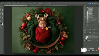 How To Use The Face Insert Newborn Digital Backdrops [upl. by Glennon]