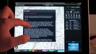 WeatherBug App Review for iPad [upl. by Yelloh61]