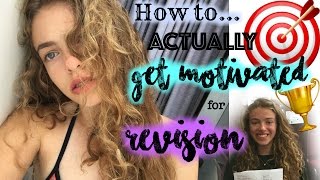 How to ACTUALLY motivate yourself for exam revision and STOP STRESSING ❤️  GCSEALevel Advice [upl. by Ecirtaeb]