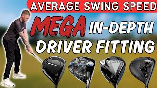 Average Swing Speed Driver Custom Fitting  Did we Find Anything Better [upl. by Falcone]