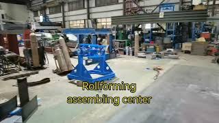 Rollforming machine assembling center Xiamen city China [upl. by Dickson]