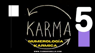 ¿NO TE GUSTAN MUCHO LOS CAMBIOS KARMA 5 numerologia karma [upl. by Ennaeirrac]