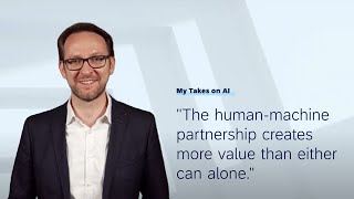 Thomas Saueressig The HumanMachine Partnership Creates More Value  My Takes on AI [upl. by Calise]