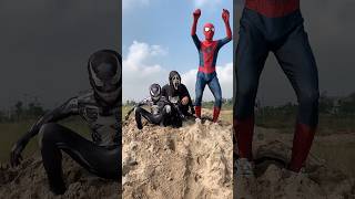 when venom challenges spiderman and death by mistake venomdeath spiderman funny games [upl. by Carlita]